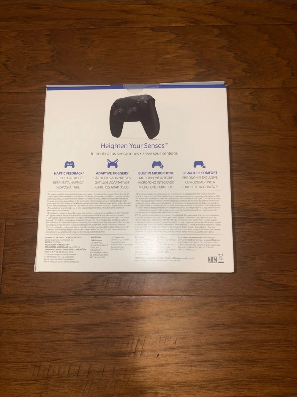 Sony DualSense Wireless Controller – Black with Blue Accent